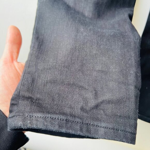 ❤️ AllSaints Women Dungarees denim overalls, black, Size 25 - Picture 9 of 11